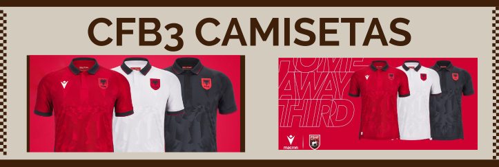 camiseta replica Albania